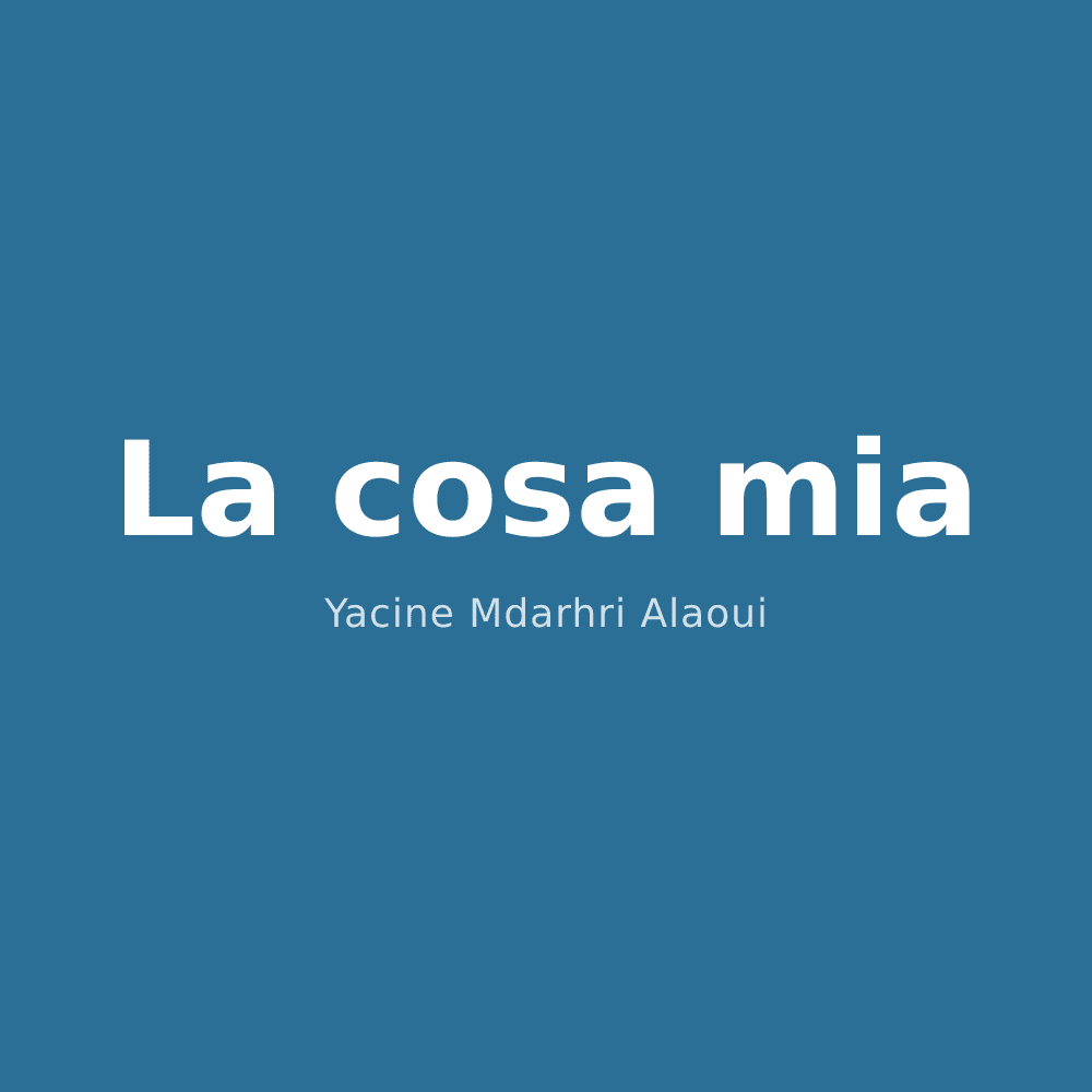 La cosa mia