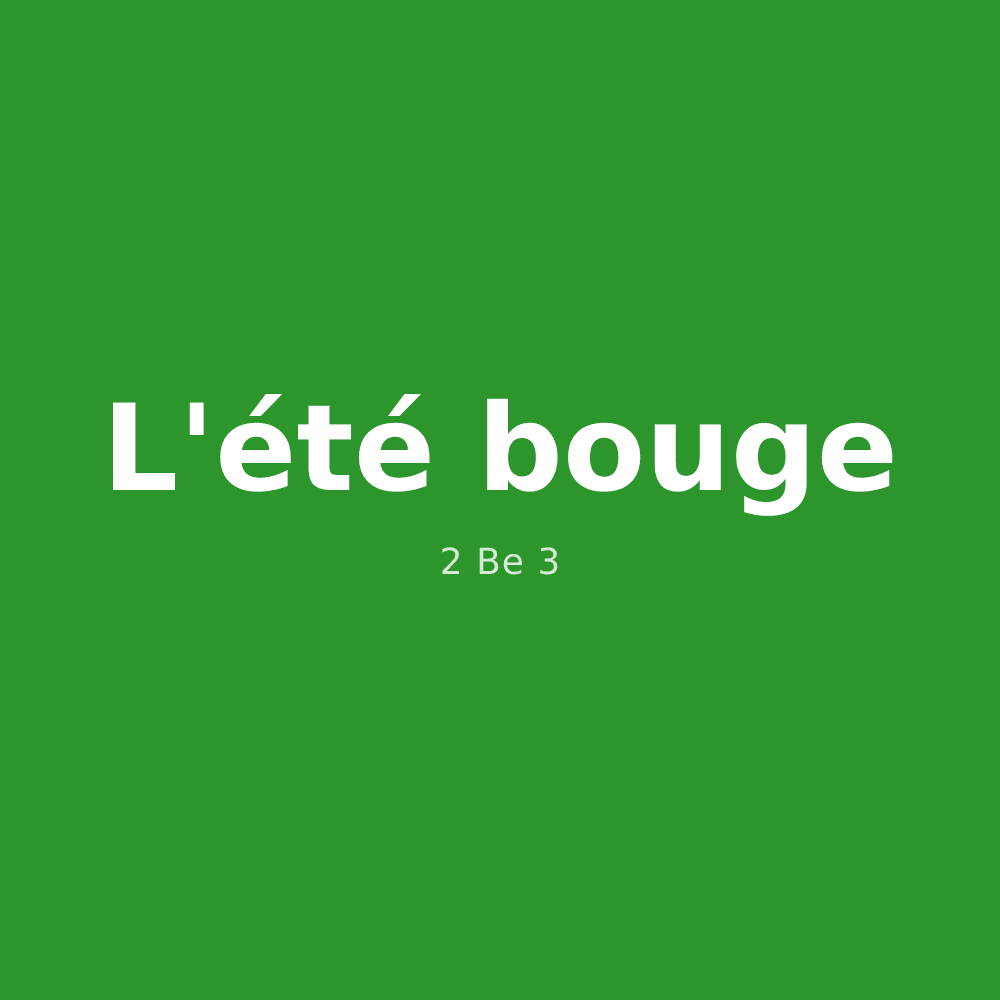 L'été bouge