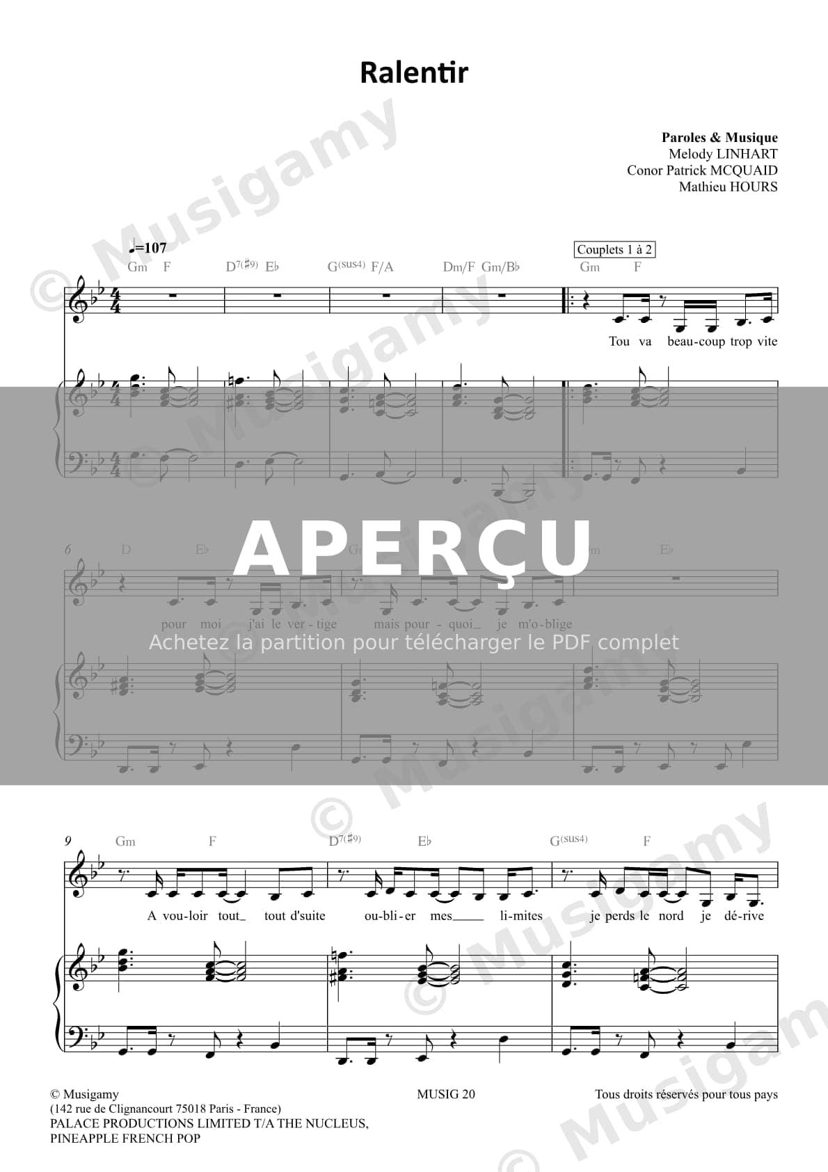 Ralentir — Extrait page 1 sur 5